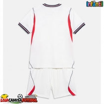 Camisa de Futebol Inglaterra Equipamento Principal Infantil Mundo 2026 Manga Curta (+ Calças curtas)